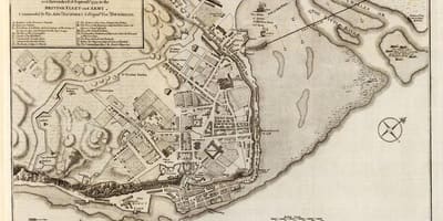 Antiga Cidade de Quebec paseo a pé mapa
